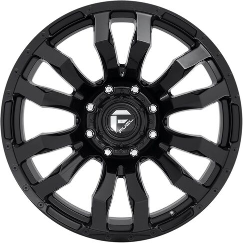 FUEL OFF-ROAD D675 BLITZ 20X9, 8X180, 5.79, 20mm GLOSS BLACK - D67520901857 in Saudi Arabia
