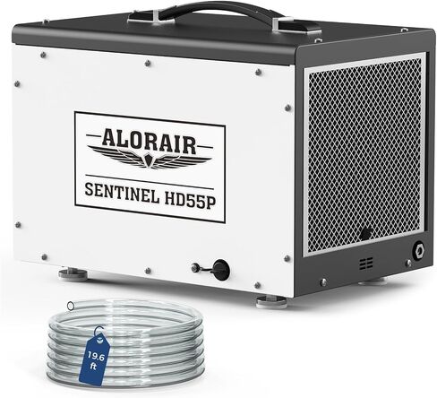ALORAIR Sentinel HDi100 Commercial Dehumidifier with Pump, 220 Pints Whole Homes Dehumidifier for Crawl Spaces, Basements, up to 2,900 sq. ft. cETL in Kuwait