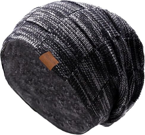 Unisex Winter Beanie Hats for Men & Women, Soft Skull Caps Warm Knitted Cuffed Beanies for Cold Weather in Saudi Arabia