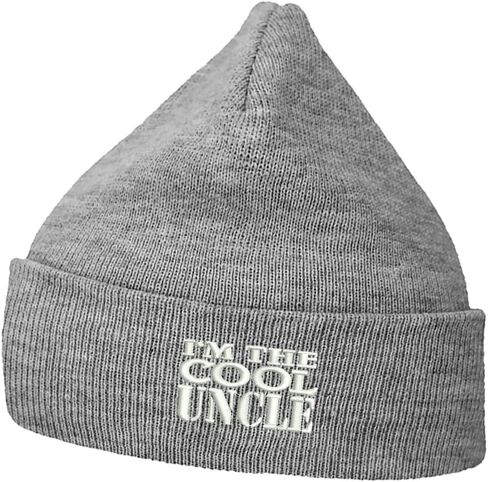 Beanies Hats Men Women Cool Uncle Embroidered Unisex Daily Beanie Knit Hats for Winter in Kuwait