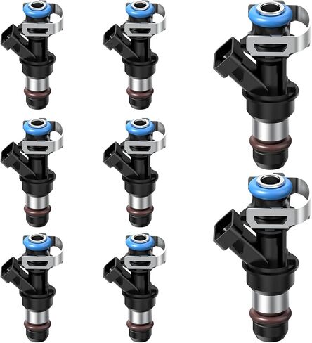 Fuel Injectors 8Pcs Compatible with Chevrolet Silverado GMC Sierra 4.3L 5.3L 2014-2021,for Chevrolet Tahoe Suburban GMC Yukon 5.3L 2015-2021,6 holes,12623116 in Saudi Arabia