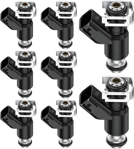 Fuel Injectors 8Pcs Compatible with Chevrolet Silverado GMC Sierra 4.3L 5.3L 2014-2021,for Chevrolet Tahoe Suburban GMC Yukon 5.3L 2015-2021,6 holes,12623116 in Saudi Arabia