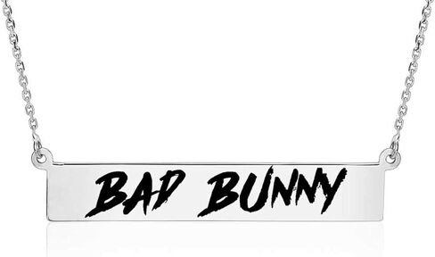 Titanium Bar Necklaces (Bad Bunny) in Saudi Arabia