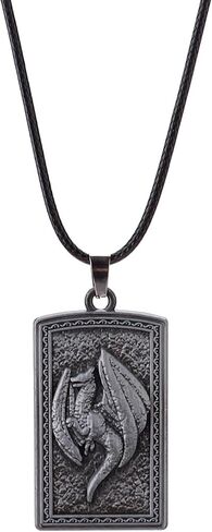 MEETCUTE Vintage Unisex Necklace, Metal Necklace from Elden Ring Talisman Pendant Cosplay Accessories in Kuwait