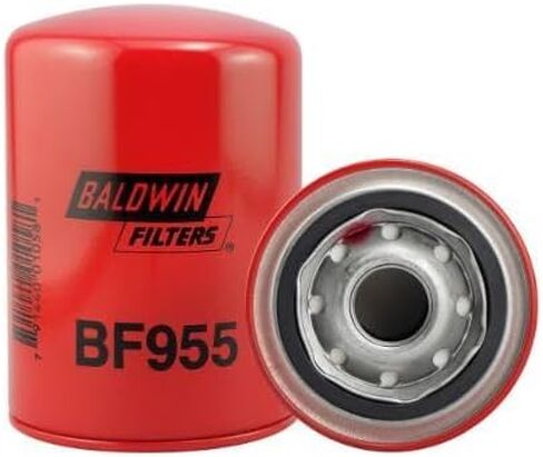 فلتر خزان الوقود Baldwin BF955 - 1-12 خيط، 4 ميكرون اسمي / 15 ميكرون مطلق - يستبدل Goldenrod 595-5، Cim-Tek 70010، WIX 24006، Fleetguard FF5012 وP550115 (عبوة من 6) in Saudi Arabia