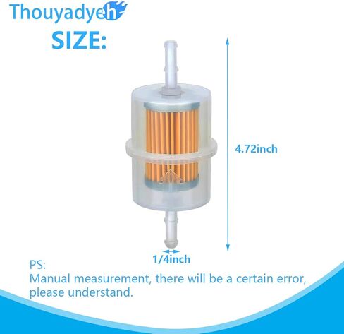 2 Pack 49019-0031 490190031 Fuel Filter for Kawasaki EFI FR541V FR600V FR651V FR691V FX730V FX850V FX850V FX921V FX921V FXT00V in Kuwait