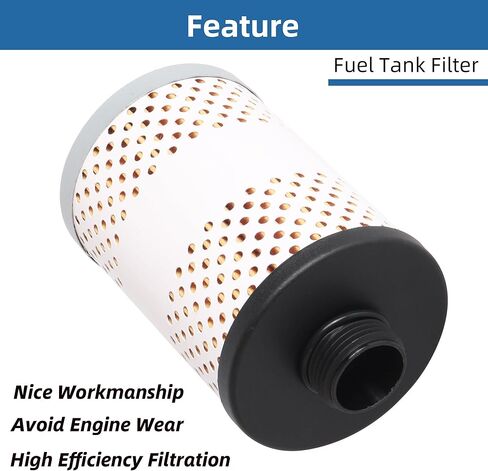 4 Pcs 496-5 Fuel Tank Filter Element Fit for 496 and 496-3/4 fuel tank filter Replacement for Diesel Gasoline Biodiesel Water Separate 30 Micron with Protective Sheet #OE 496-5 FF246 in Saudi Arabia