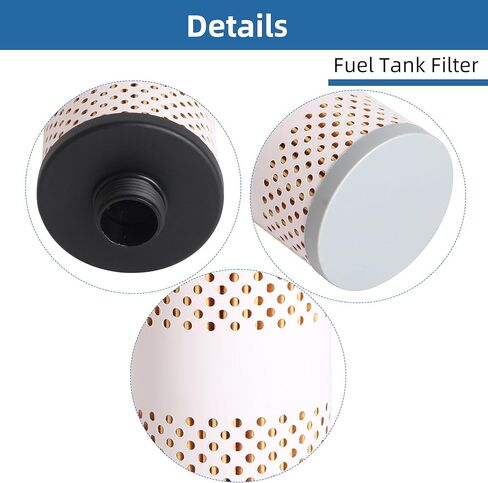 4 Pcs 496-5 Fuel Tank Filter Element Fit for 496 and 496-3/4 fuel tank filter Replacement for Diesel Gasoline Biodiesel Water Separate 30 Micron with Protective Sheet #OE 496-5 FF246 in Saudi Arabia
