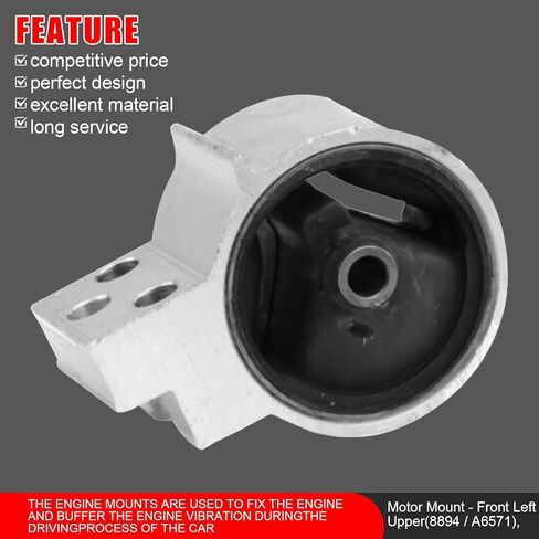 5 Pcs Engine Motor Mounts Set - Compatible with Acura Integra 1994-2001 L4 1.8L, Manual Transmission, Replace OE# A6520 A6502 A6571 A6506 A6524 in Kuwait