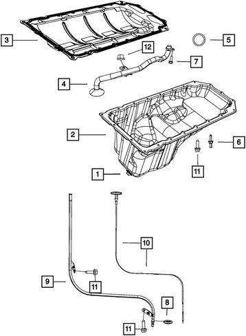 Mopar 53021522AE Oil Pump Screen in Saudi Arabia