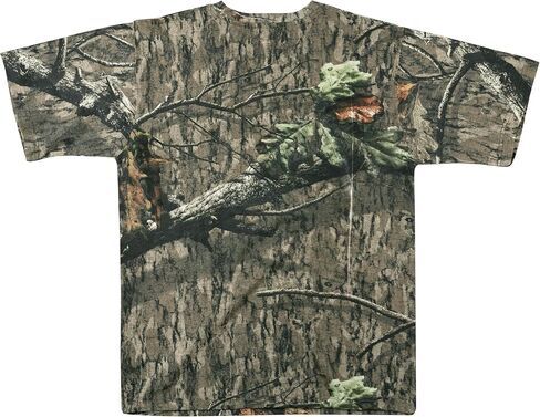 Mens Camo Shirts, Camouflage T-Shirt Hunting, Embroidered USA Flag Design, Authentic Realtree and Mossy Oak Design in Saudi Arabia