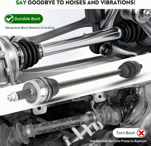 Front Right Passenger Side CV Axle Shaft Assembly Fit for Hyundai Sonata 2.4L 2015-2019, Fit for Kia Optima L4 2.4L 2016-2020, (Only for Gas) in Kuwait