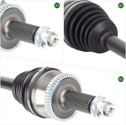 Front Right Passenger Side CV Axle Shaft Assembly Fit for Hyundai Sonata 2.4L 2015-2019, Fit for Kia Optima L4 2.4L 2016-2020, (Only for Gas) in Kuwait