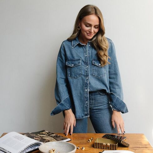 Gold Rectangle Statement Earrings – Modern Lightweight Fashion Jewelry for Women in Kuwait