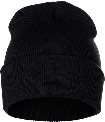 Classic Plain Cuffed Beanie Winter Knit Hat Skully Cap, Unisex Toboggan Hat in Saudi Arabia