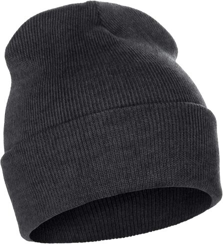 Classic Plain Cuffed Beanie Winter Knit Hat Skully Cap, Unisex Toboggan Hat in Saudi Arabia