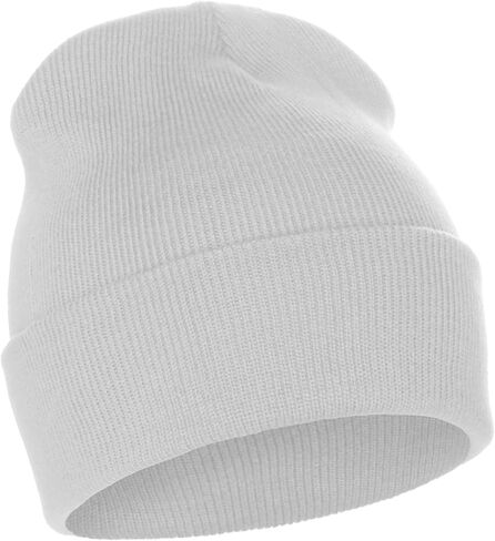 Classic Plain Cuffed Beanie Winter Knit Hat Skully Cap, Unisex Toboggan Hat in Saudi Arabia