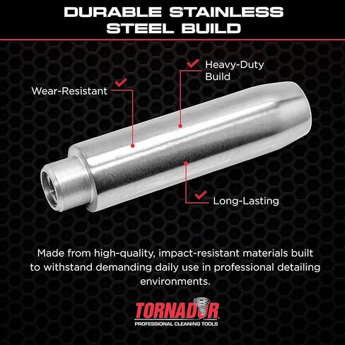 Tornador ZV-404 Velocity-Vac Valve Body #4 | OEM Fit for ZV-240 | Shop-Grade Construction | Quick-Swap Installation | Restores Suction Power for Professional Auto Detailing in Saudi Arabia