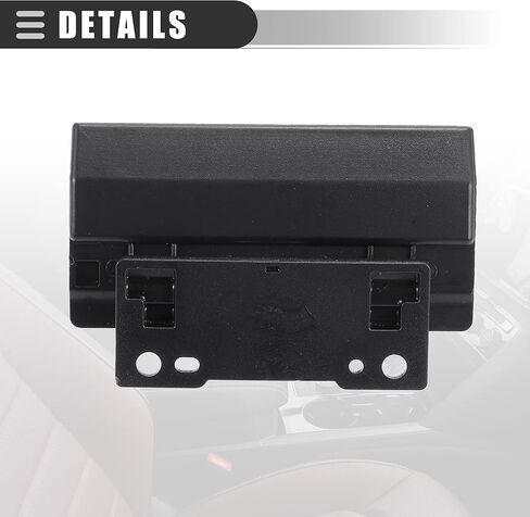 Motoforti Center Console Latch, Center Console Lid Door Lock Lever, for Toyota Tacoma 2015-2022, ABS, with 1pcs Screwdriver, 58971-0C040, Black, 1 Set in Saudi Arabia
