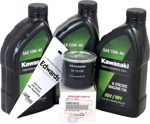 Edwards Oil Change Kit fits 2015-2018 Kawasaki Mule Pro FX Mule Pro FXT in Saudi Arabia