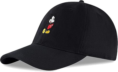 Disney Men's Baseball Cap, Mickey Mouse Adjustable Hat for Adult in Kuwait