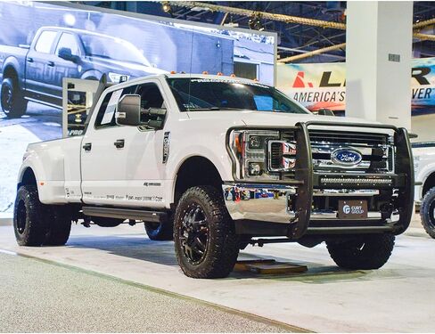 ARIES P3067 Pro Series واقي شبكة فولاذي أسود، بدون مثقاب، اختر Ford F-250، F-350، F-450، F-550 Super Duty in Kuwait