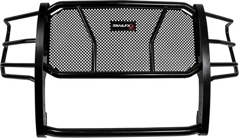 Grille Guard for 2020-2023 Chevrolet Silverado 2500 HD Powder Coated Black in Saudi Arabia