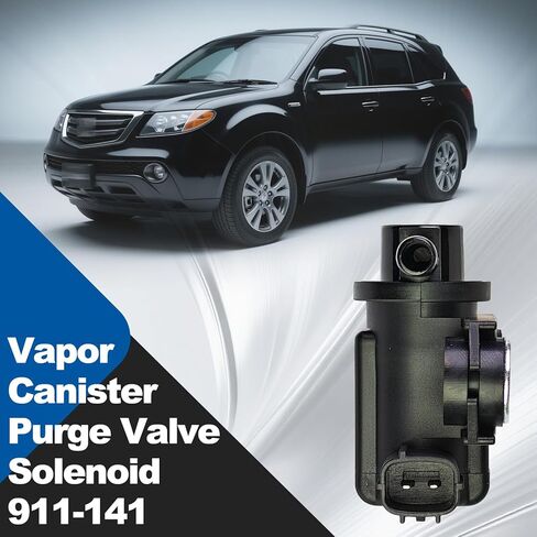 Vapor Canister Purge Valve Solenoid 911-141 Compatible with Honda Odyssey Pilot Ridgeline Accord,Ac-ura RL TL MDX,Saturn Vue Replaces 36162-RDV-J01 136200-3040 136200-3140 in Kuwait