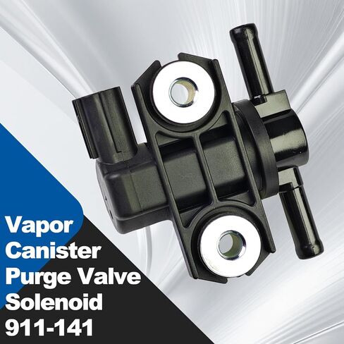 Vapor Canister Purge Valve Solenoid 911-141 Compatible with Honda Odyssey Pilot Ridgeline Accord,Ac-ura RL TL MDX,Saturn Vue Replaces 36162-RDV-J01 136200-3040 136200-3140 in Kuwait