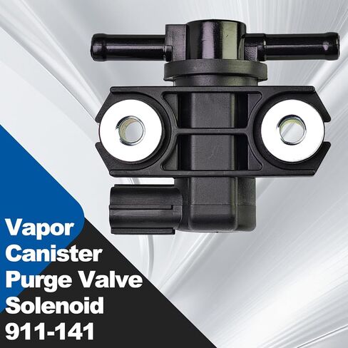 Vapor Canister Purge Valve Solenoid 911-141 Compatible with Honda Odyssey Pilot Ridgeline Accord,Ac-ura RL TL MDX,Saturn Vue Replaces 36162-RDV-J01 136200-3040 136200-3140 in Kuwait