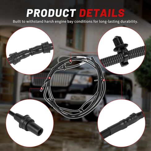 مجموعة أدوات فراغ 926-466 4WD متوافقة مع Ford F-150 2004-2008 وLincoln Mark LT 2006-2008، خرطوم مكنسة المحرك الأمامي لقفل المحور الأمامي in Kuwait