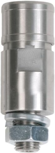 Warning Whip Base | Quick Disconnect | Threaded Connection | Stainless Steel | Single Red Pigtail Wire in Saudi Arabia
