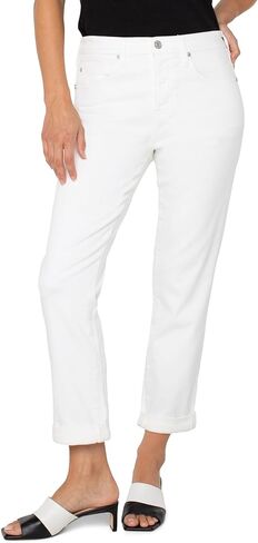 Liverpool Women's The Keeper Boyfriend Rolled Cuff Jeans in Saudi Arabia