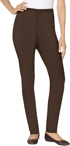 Woman Within Plus Size Pull-On Elastic-Waist Stretch Fineline Denim Jeans in Saudi Arabia
