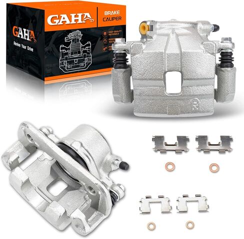 GAHA 19B1486 19B1487 Front Left & Right Brake Calipers w/Bracket Compatible for Chevrolet Tracker 1998, Geo Tracker 1996-1997, for Suzuki Sidekick 1991-1998 in Saudi Arabia