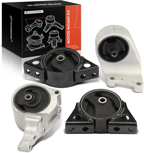حامل محرك المحرك A-Premium ومجموعة حامل ناقل الحركة المتوافقة مع Nissan Altima 1996-1997 2.4L، ناقل الحركة اليدوي، مجموعة 4 قطع، استبدال # 1132068E20 in Saudi Arabia
