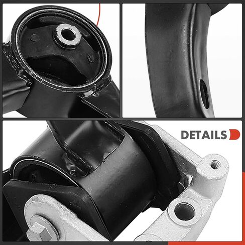 مجموعة محرك المحرك وناقل الحركة A-Premium 4 قطع متوافقة مع Jeep Compass Patriot 2007-2017 & Dodge Caliber 2007-2011، 1.8L 2.0L 2.4L، CVT أو النقل اليدوي أو التلقائي، استبدال # 5105493AB in Saudi Arabia