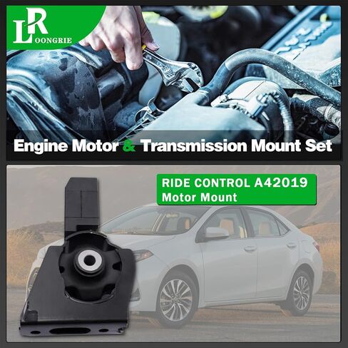 Engine Motor and Transmission Mount Compatible with 2014-2019 Corolaa Auto Transmission, Repklace OE A42020 A42019 1042426 123610T210 123610T220 1PCS in Saudi Arabia