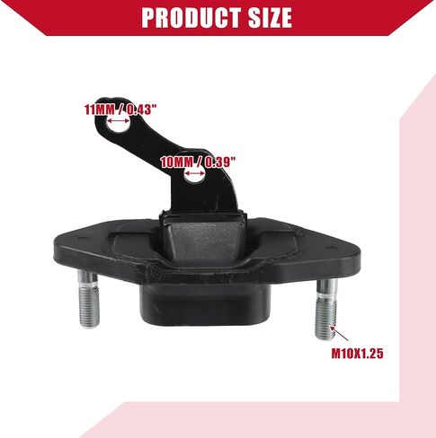 No.50850-TA0-A02 Engine Motor Lower Transmission Mounting Insulator for Honda Accord EX EX-L LX LX-P LX-S SE 2.4L 3.5L 08-12 / Lower/Durable / 1 Pc in Saudi Arabia