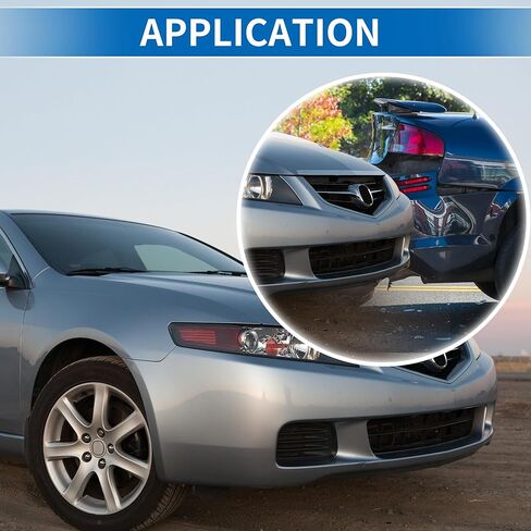 المصد العلوي الأمامي لشبكة المصد الأمامي لـ Acura TSX 2009-2010 No.71121-TL2-A00 المصد العلوي الأمامي لشبكة الكلى باللون الأسود in Kuwait