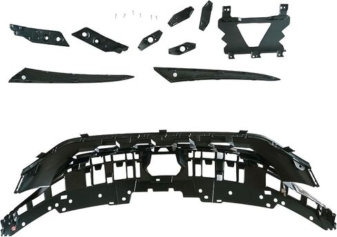 مجموعة الشواية الأمامية ذات النمط الشبكي الأسود اللامع تناسب موديلات 2022 2023 2024 Honda Civic Si & Hatchback فقط in Kuwait