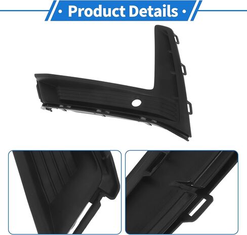 Front Left Fog Light Grill No.711903A0A20 Front Lower Bumper Fog Light Cover Inserts for Honda CR-V 2020-2025 Black ABS 1 Pc in Saudi Arabia