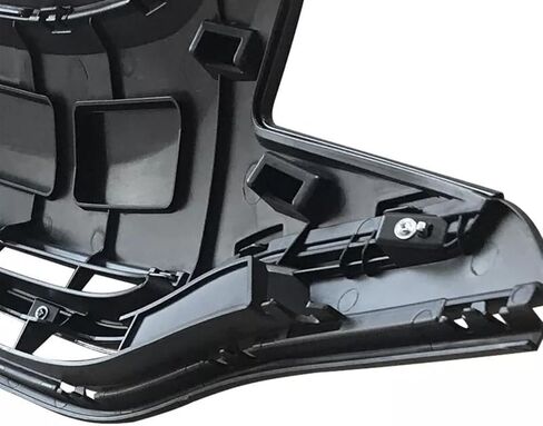 شبكة المصد الأمامي للسيارات YLT متوافقة مع شبكات هوندا فيت 2015-2017 باللون الأسود اللامع البديلة لشبكات سحب الهواء الأمامية in Kuwait