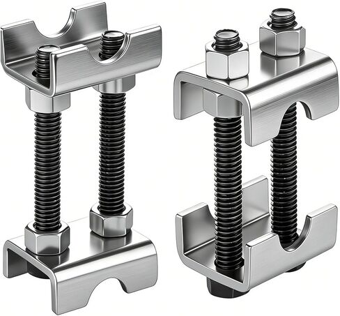 8 Pack 2-Way Adjustable Spring Spacer, Spreads or Compresses Coil Springs, Mini Coil Spring Compressor Strut Shock Absorber in Kuwait