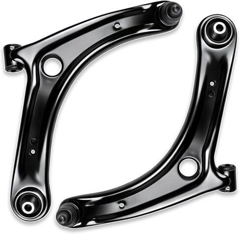 2PC Front Right Left Lower Control Arm with Ball Joint Assembly Compatible with Mitsubishi 2003 2004 Outlander 2005 2006 Outlander LS MR961392 MR961391 in Kuwait