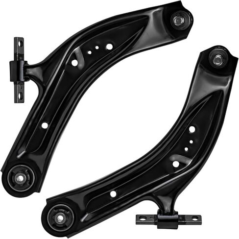 Detroit Axle - 10pc Front End Kit for 2014-2019 Nissan Rogue 2017-2019 Qashqai Rogue Sport, 2 Lower Control Arms with Ball Joint 2 Sway Bar Links 4 Inner Outer Tie Rods 2 Boots Replacement in Saudi Arabia
