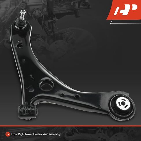 A-Premium Front Right Lower Control Arm, with Ball Joint & Bushing, Compatible with Dodge Grand Caravan 08-20, Chrysler Town & Country 08-16, Volkswagen Routan 09-14, Ram C/V 12-15 in Saudi Arabia