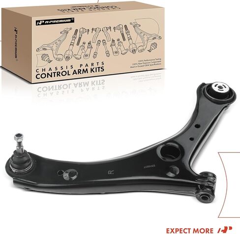 A-Premium Front Right Lower Control Arm, with Ball Joint & Bushing, Compatible with Dodge Grand Caravan 08-20, Chrysler Town & Country 08-16, Volkswagen Routan 09-14, Ram C/V 12-15 in Saudi Arabia