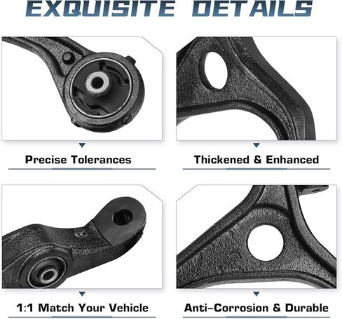 أذرع التحكم الأمامية السفلية لهوندا Accrod 2003-2007 لـ Acura TSX 2004 2005 2006 2007 2008 مجموعات تعليق الجانب الأيسر والأيمن K640289 K640290 2 قطعة in Saudi Arabia