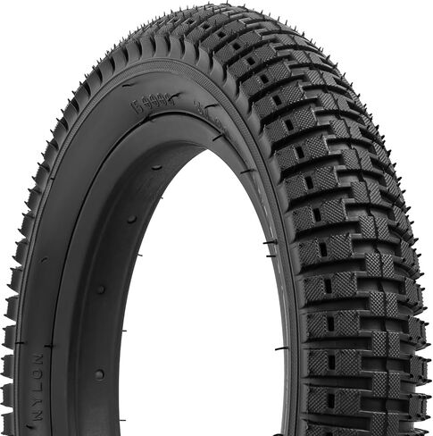 YunSCM 2PCS 14" Bike Tires 14 x 1.95/53-254 and 14" Heavy Duty Bike Tubes 14x1.75/2.25 AV32mm Schrader Valve with 2 Rim Strips Compatible with 14x1.95 Bike Bicycle Tires and Tubes (Y-1024) in Kuwait